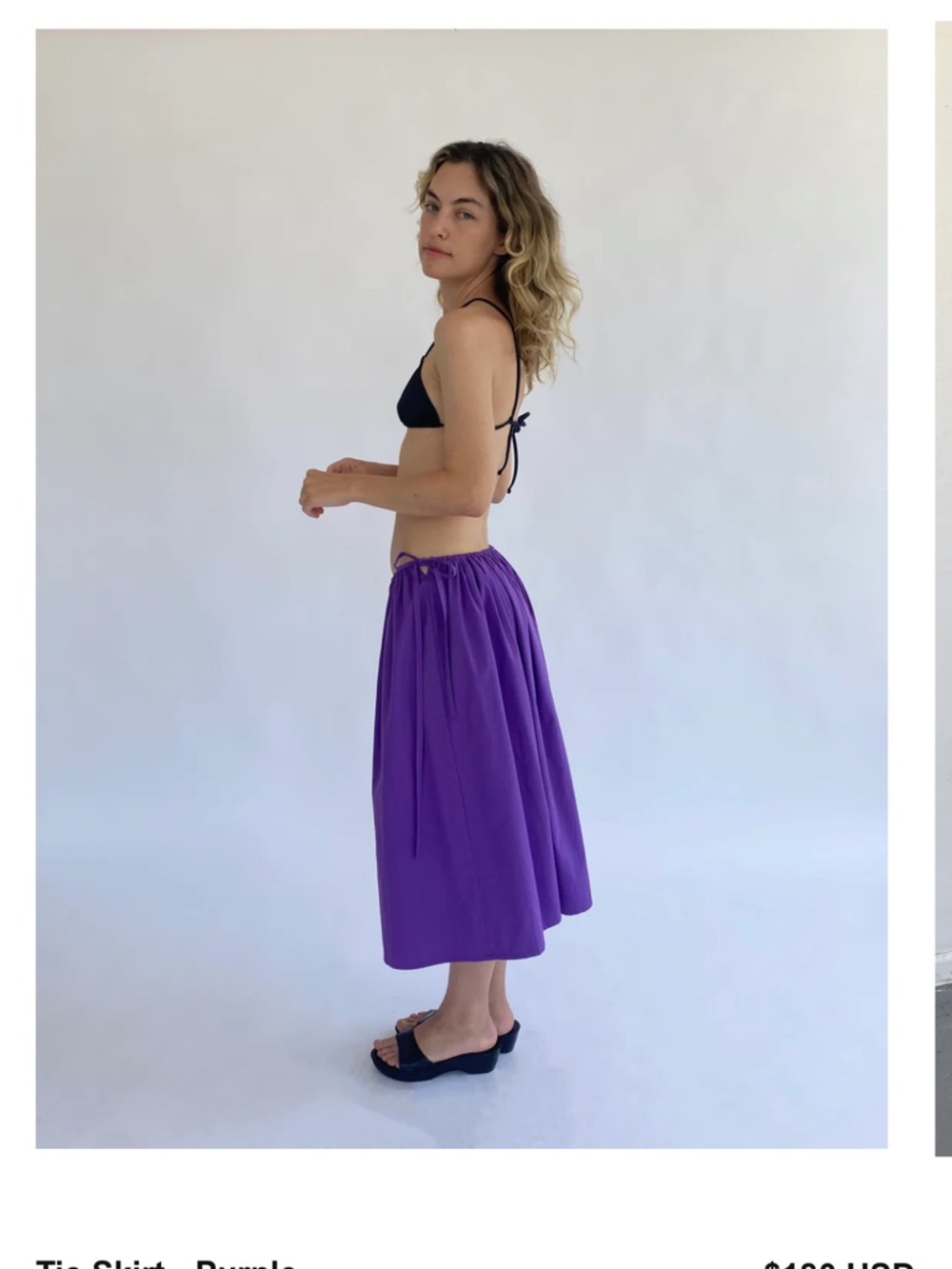 Brooke Callahan

Tie Skirt - Purple